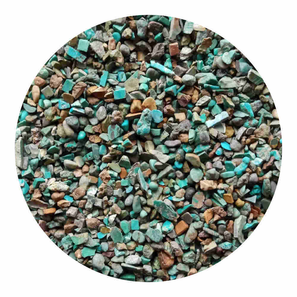 Natural Turquoise Crystal Chips