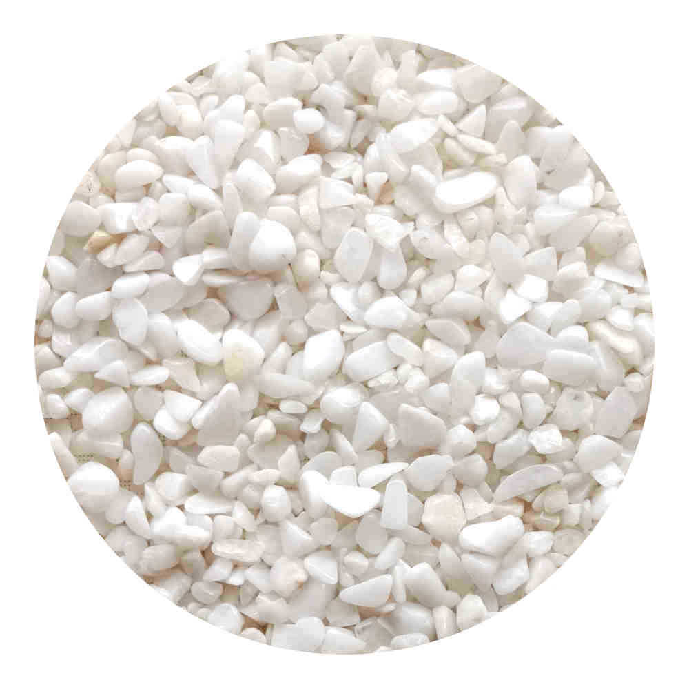 White Agate Crystal Chips