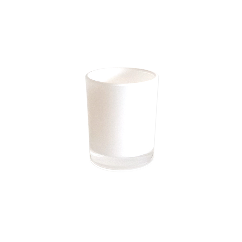 Opaque White Votive Candle Holder